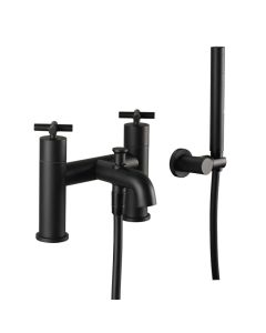 Solex Bath Shower Mixer Matt Black