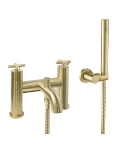 Solex Bath Shower Mixer Brushed Brass