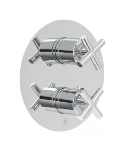 Solex Round Thermostatic Shower Valve Chrome