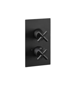 Solex Thermostatic Shower Valve Black