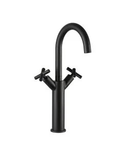 Solex Tall Monobloc Basin Mixer Matt Black