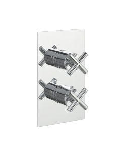 Solex 3 Way Thermostatic Shower Valve Chrome