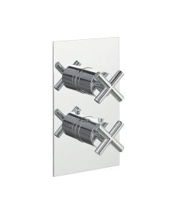 Solex 2 Way Thermostatic Shower Valve Chrome