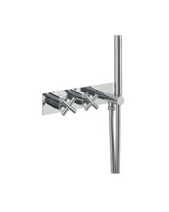 Solex 2 Way Shower Valve with Handset Chrome