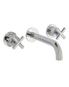 Solex Wall Mounted Basin Mixer Chrome