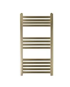 JTP VOS 1200 x 400 Straight Towel Rail Brushed Brass