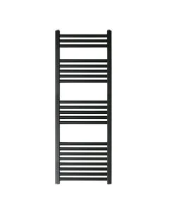 JTP VOS 1200 x 400 Straight Towel Rail Matt Black
