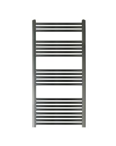 JTP VOS 1200 x 600 Straight Towel Rail Brushed Black