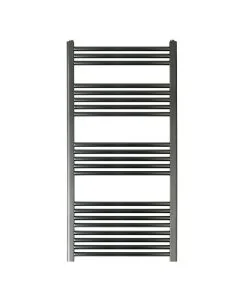 JTP VOS 1200 x 600 Straight Towel Rail Brushed Black