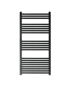 JTP VOS 1200 x 600 Straight Towel Rail Matt Black