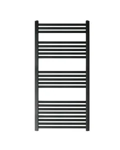 JTP VOS 1200 x 600 Straight Towel Rail Matt Black