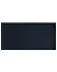 VOS Rectangular Shower Niche Matt Black