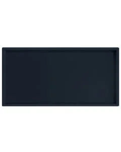 VOS Rectangular Shower Niche Matt Black
