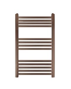 JTP VOS 800 x 500 Straight Towel Rail Brushed Bronze