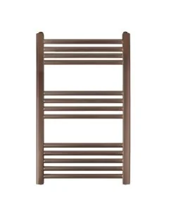 JTP VOS 800 x 500 Straight Towel Rail Brushed Bronze