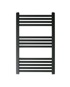 JTP VOS 800 x 500 Straight Towel Rail Matt Black