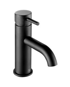 VOS Designer Handle Basin Mixer Matt Black