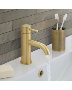 VOS Single Lever Basin Mixer Brass