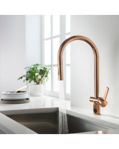 VOS Kitchen Sink Mixer Tap Rose Gold