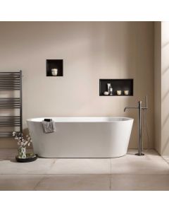 VOS Square Shower Niche Matt Black