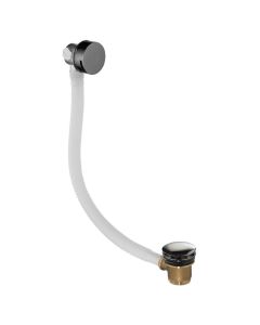 VOS Overflow Bath Filler Brushed Black