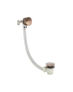 VOS Overflow Bath Filler Brushed Bronze