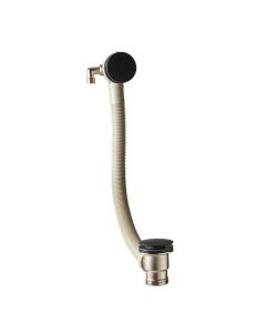 VOS Overflow Bath Filler Matt Black