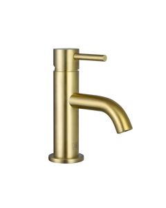 VOS Single Lever Mini Basin Mixer Brass