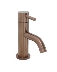 VOS Single Lever Mini Basin Mixer Bronze