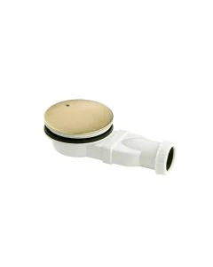 VOS Slim Shower Waste Brushed Brass