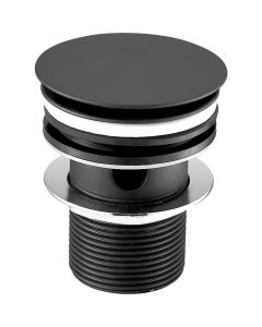 VOS Slotted Basin Waste Matt Black