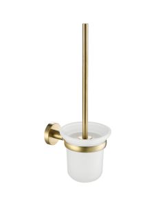 VOS Toilet Brush Brushed Brass