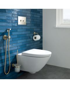 VOS Toilet Brush Brushed Brass