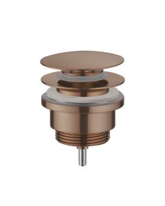 VOS Universal Basin Waste Brushed Bronze