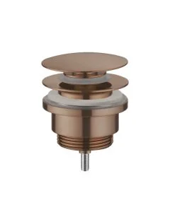VOS Universal Basin Waste Brushed Bronze
