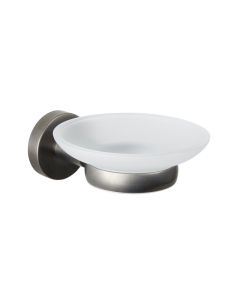 VOS Soap Dish Holder Brushed Black