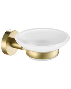 VOS Soap Dish Holder Brushed Brass