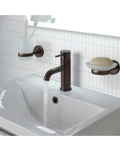 VOS Soap Dish Holder Brushed Black