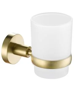 VOS Tumbler Holder Brushed Brass