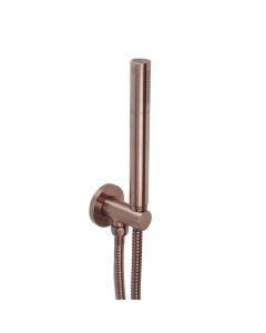 VOS Wall Outlet Slim Handset Shower Kit Bronze