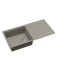 Kameo Smart Single Bowl And Drainer Fossil