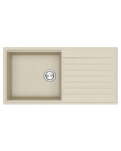 Kameo Smart Single Bowl And Drainer Nude