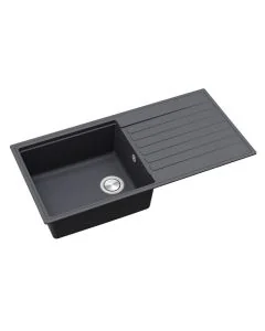 Kameo Smart Single Bowl And Drainer Slate