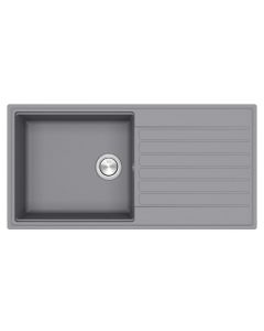 Kameo Smart Single Bowl And Drainer Steel