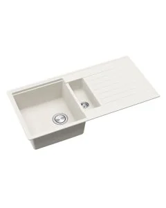 Kameo Smart 1.5 Bowl And Drainer Blizzard