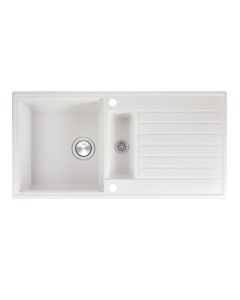 Kameo Smart 1.5 Bowl And Drainer Blizzard