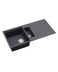 Kameo Smart 1.5 Bowl And Drainer Slate