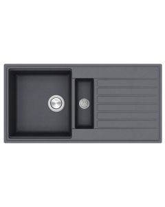 Kameo Smart 1.5 Bowl And Drainer Slate