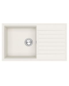 Kameo Smart Single Bowl and Single Drainer Blizzard