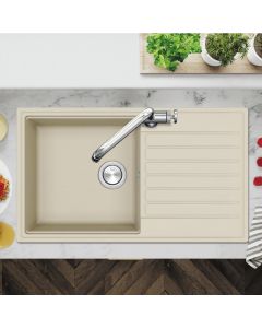 Kameo Smart Single Bowl and Single Drainer Nude